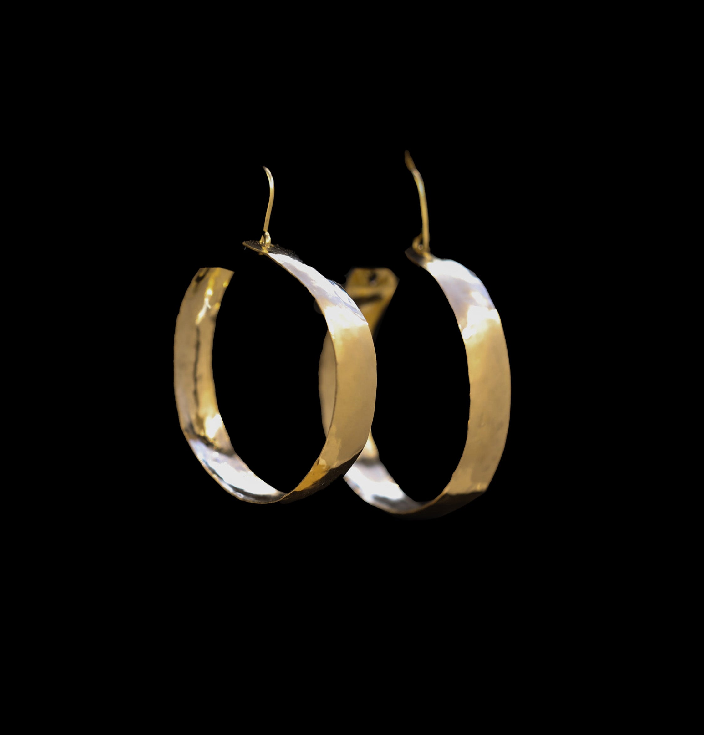 Hoop Earrings by Shrine, Valued at