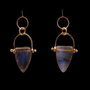 Labradorite Drop Earrings