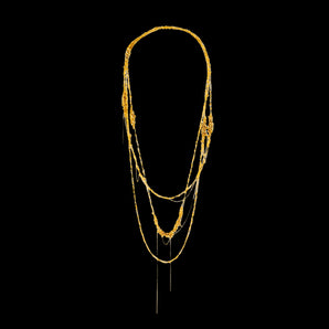 Sea Weed Infinity Necklace