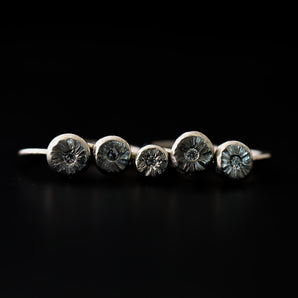 Star Ring with Moissanite