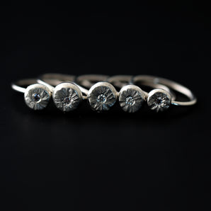 Star Ring with Moissanite