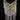 Glittering Necklace - 14 karat gold sequins