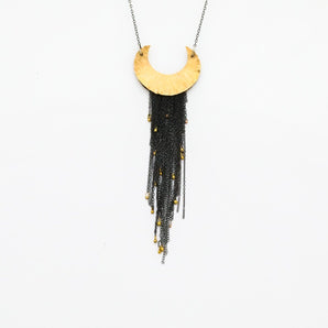 Crescent necklace necklace Shrine Jewelry