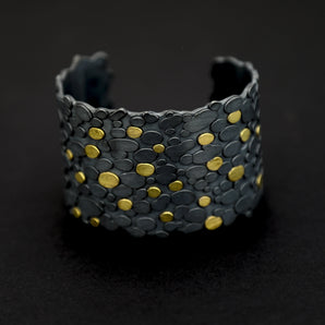 Pebble Cuff bracelet Shrine Jewelry