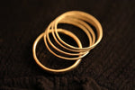 Stacker ring 18 karat Shrine Jewelry